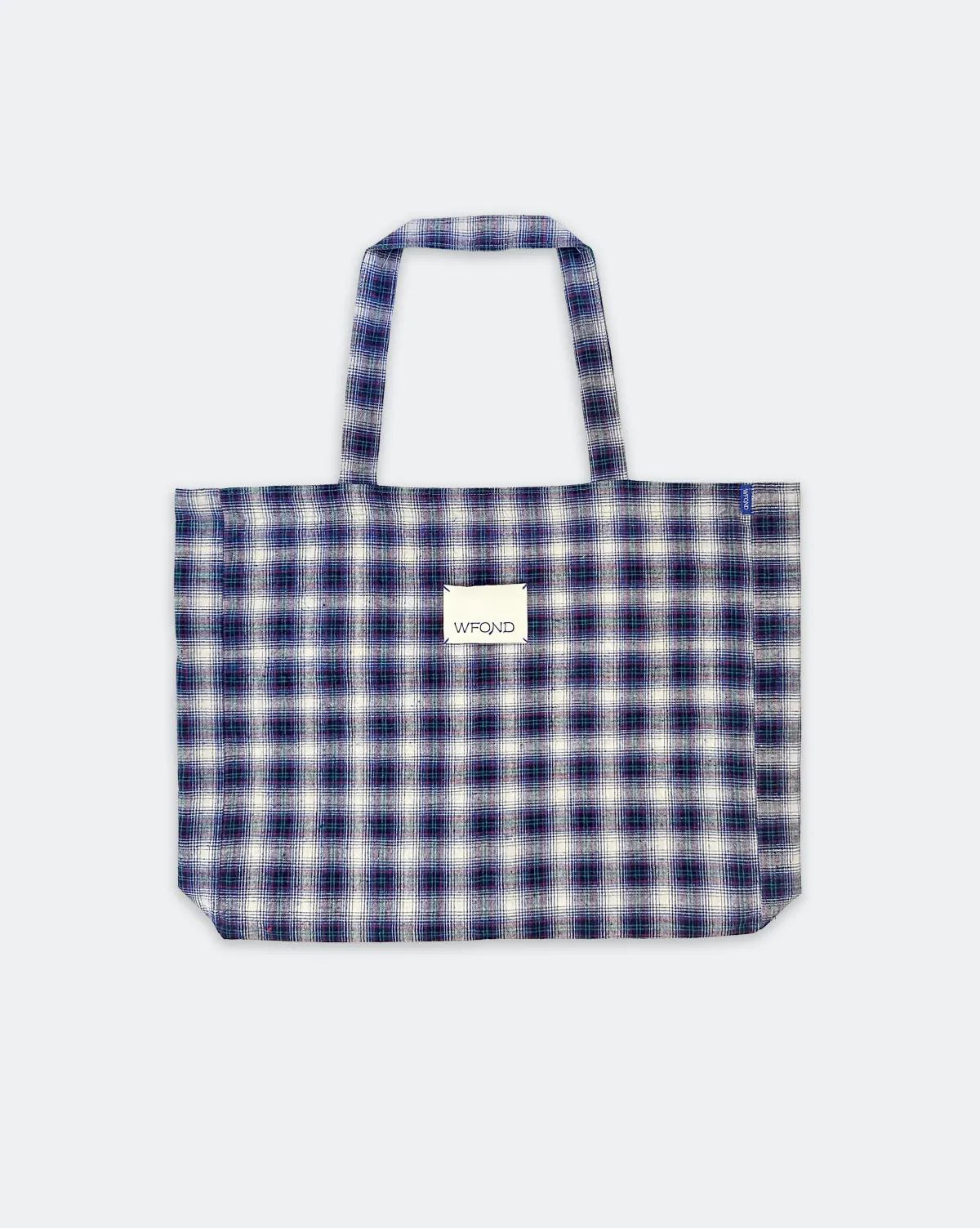 Tubu Tote — Lilac Check
